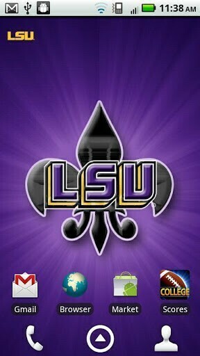 Lsu Revolving Wallpaper App For Android