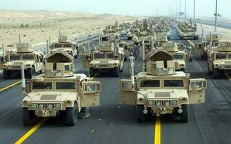 Trucks Military Humvee Roads Warrior Soldier Weapons Guns Wallpaper