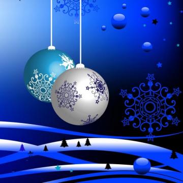 Bright Shining Christmas Wallpaper For