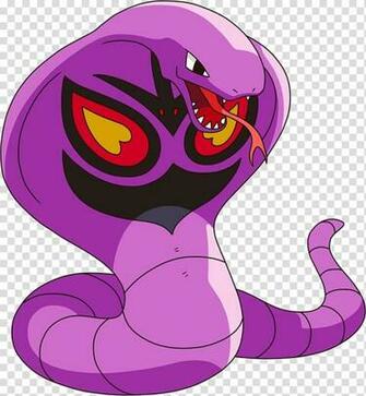 Ekans Arbok Pok Mon Red And Blue Dex Pokemon Transparent