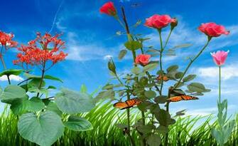 Happy Spring Animated Wallpaper Desktopanimated