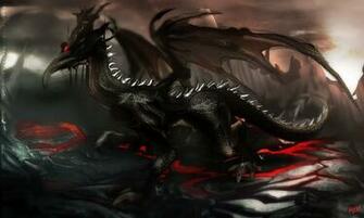 Black Dragon HD Wallpaper