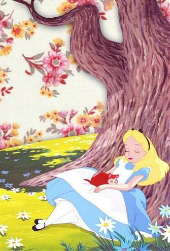 iPhone Background Alice In Wonderland By