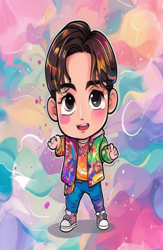 Jungkook Chibi Wallpaper