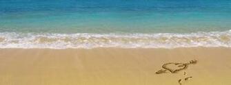 Hearth Hand Drawn On Beach Sand Cover Timelinecoverbanner