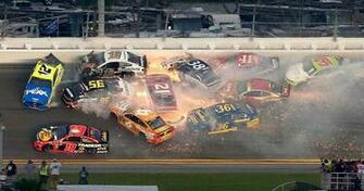 All Of The Crashes From Daytona Fox Sports