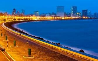 Beautiful Marine Drive Mumbai Wallpaper Baltana