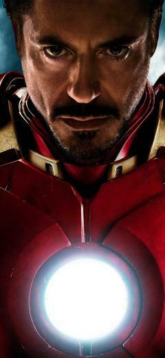 Ironman Angry Hero Superhero Red Avengers iPhone X Wallpaper