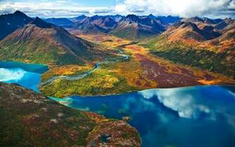 Aerial Landscape Wallpaper