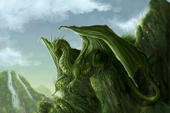 Green Dragon Wallpaper