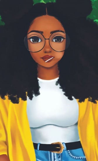 Black Girl Wallpaper On