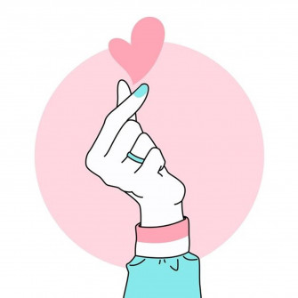 Top Korean Finger Heart Wallpaper Full HD 4k To Use