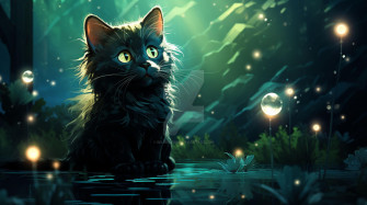 Cute Cat Wallpaper By Belindabindi