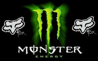 Logos For Monster Energy And Fox Racing Logo Wallpaper