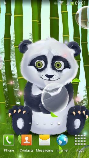 Wallpaper Home Screen Live Sleepy Panda