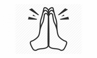 Clipart Wallpaper Blink Praying Hands Emoji Vector Pray Png