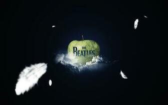 Apple Beatles Google Skins Green Background