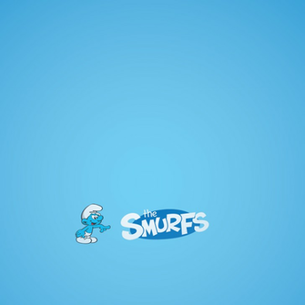 The Smurfs Wallpaper Really Simple But Cool It