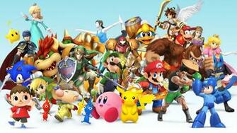 Smash Bros Fighters Wallpaper By Legendaryhero64 Fan Art