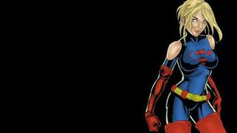Supergirl Dc Comics Black Superman Wallpaper