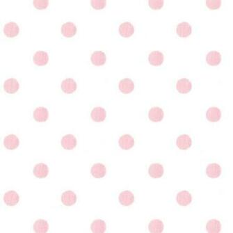 White And Pink Polka Dot Fabric By The Yard Carousel