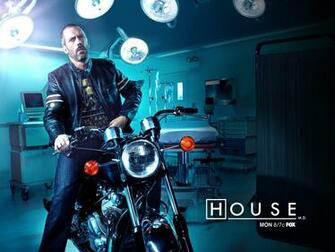 Gregory House On Motorbike