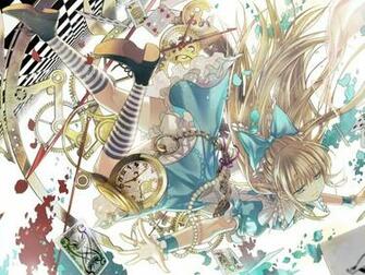 Anime Girls Image Alice In Wonderland Wallpaper HD And