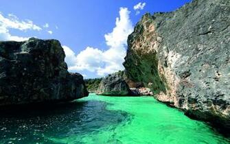 Bay In The Dominican Republic Wallpaper Beach