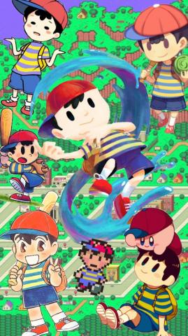 Toedit Ness Earthbound By Srtastefani