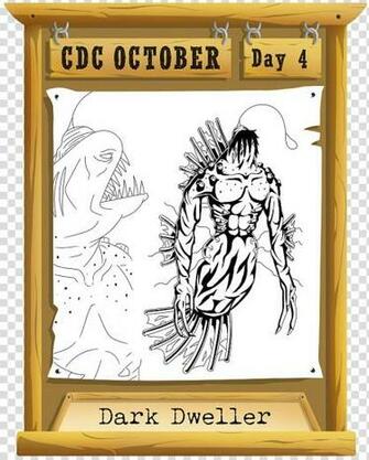Cdc October Dark Dweller Transparent Background Png Clipart Pngguru