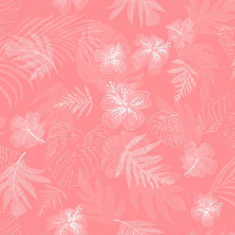 Hang Loose On Coastal Home Coral Wallpaper Kadyson Spoonflower