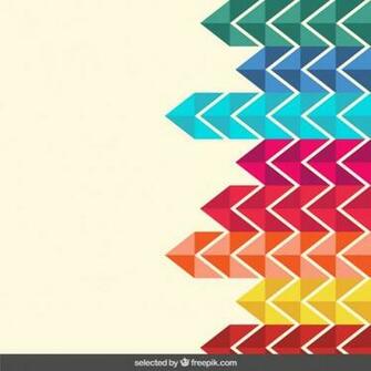 Colorful Zigzag Background Vector