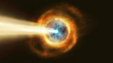Wallpaper Gamma Ray Burst