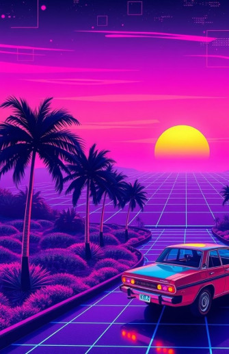 Vaporwave Wallpaper