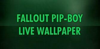 Pip Boy Live Wallpaper Android Apps And Tests Androidpit