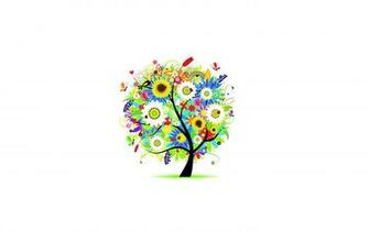 Wallpaper HD Cool Flower Tree Expert