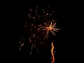 Slow Motion Fireworks Wallpaper