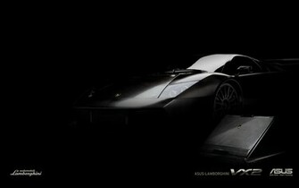 Cars Wallpaper Asus Lamborghini Vx2 Black Laptop