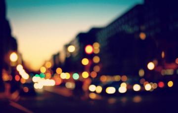 Wallpaper Light Night The City Lights Street Blur Bokeh