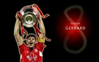 Steven Gerrard Wallpaper Stock Photos