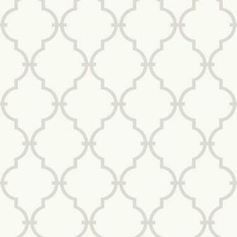 Rooms Sale Items On Gray And White Modern Trellis Wallpaper