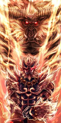 Rajang Slayer Oc Monsterhunter