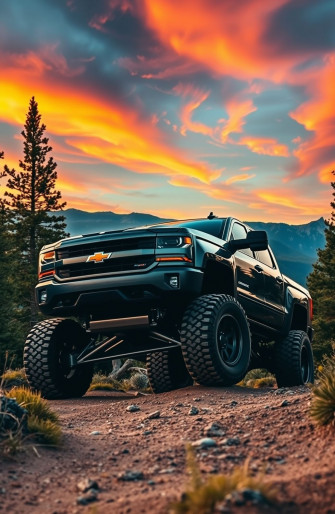 Lifted Chevy Trucks Wallpaper
