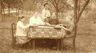 An Outdoor Zither Lesson 4k HD Desktop Wallpaper For