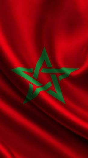 Wallpaper Morocco Atlas Flag Star Samsung