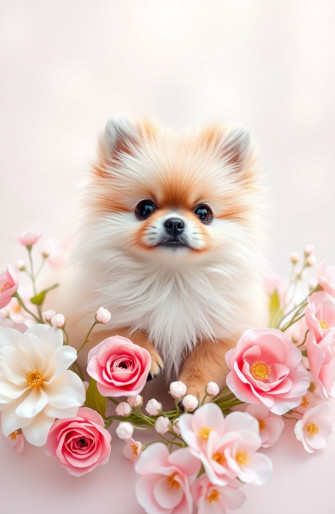 Teacup Pomeranian Wallpaper