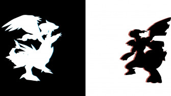 Pokemon Zekrom Reshiram Video Game Wallpaper