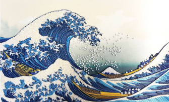 Japanese Wave Wallpaper