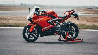 Tvs Apache Rr HD Wallpaper Iamabiker