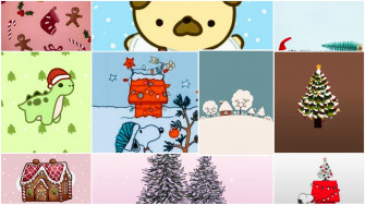 Best Preppy Christmas Wallpaper HD Image
